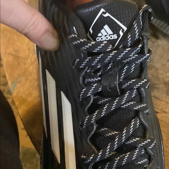 Adidas LiteStrike Black Cleats - Picture 6 of 8